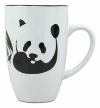 Giant Panda Bear Abstract Silhouette Art Ceramic Coffee Tea Mug Drink Cup 16oz - £16.02 GBP