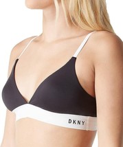 DKNY Womens Convertible Classic Bralette,Black/White,Small - £27.13 GBP