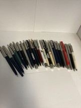 Lot Of 25 Parker Ball Point Pen & Pencils Used Advertising - $143.50