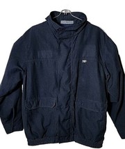 Bulwark FR Men L Tall  Blue Protective Fire Resistant Work Safety Bomber... - £77.07 GBP