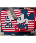 DISNEY Store PICNIC Blanket MICKEY MOUSE AMERICANA (70&quot; x 80&quot;) NWT - $33.95 CAD