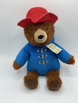 Kohls Cares Paddington Bear Plush Stuffed Animal Blue Coat Red Hat Teddy 14” - £5.20 GBP
