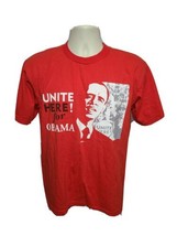 Unite here for Obama Adult Medium Red TShirt - $19.80