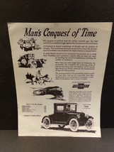 Man's Conquest of Time 1923 Chevrolet Dealer Sales Brochure - $67.49