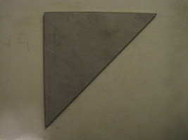 1 Pc of 1/16&quot; x 16&quot; Steel Right Triangle A36 Steel, Triangle, 16&quot; On each right  - £43.78 GBP