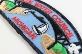 Vintage Blue Water Council Michigan Boy Scout BSA Shoulder CSP Patch - £9.14 GBP