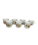 Vintage Corelle by Corning Indian Summer Set of 7 Cups 8 oz. Coffee Tea ... - $29.69