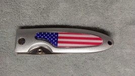 Old Hickory American flag folding pocket knife - $15.90