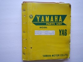 1964 1965 1966 1967 Yamaha 125 YA6 Parts manual catalog book Santa Barbara - $105.33