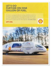 Shell Petroleum Eco-Marathon Lycée La Joliverie 2011 Full-Page Print Magazine Ad - $9.70