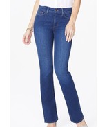 NYDJ Barbara Bootcut Cooper Blue Lift &amp; Tuck Denim Jeans Size 2 NWT - £61.13 GBP
