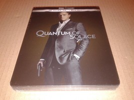 Quantum of Solace 4K Ultra HD + 2D Blu-ray Steelbook - Brand New-
show origin... - £32.83 GBP