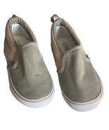 Gymboree Kids Unisex Casual Canvas Slip On Two Tone Sneakers Shoes Size 6 - £19.05 GBP