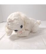 Vintage Eden Toys Dog Poodle Wind Up Musical Plush white lullaby puppy READ - $89.00