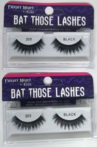 Lot Of 2 ARDELL Fright Night • Bat Those Lashes • 205  Black New - £8.64 GBP