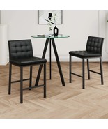 Modern Black Barstool Set of 3 - $443.95 CAD