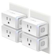 Kasa Smart Plug HS103P4, Smart Home Wi-Fi Outlet Works with Alexa, Echo, Google - £35.93 GBP