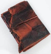 Antique Leather Blank Book New Altar - £35.93 GBP