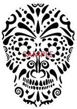 BLACK SUGAR SKULL 3 CROSS STITCH CHART - £6.28 GBP