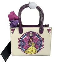 Loungefly Disney Beauty And The Beast Belle Stained Glass Portrait Cross... - $1,687.51 MXN