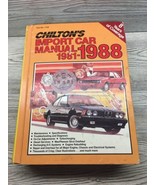 Chiltons Import Car Shop Manual 1981-1988 Repair Service - £11.63 GBP