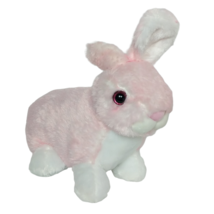 Kellytoy Pink Easter Bunny Sitting Rabbit Spring Plush Stuffed Animal 2017 11&quot; - £20.19 GBP
