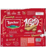 Loacker napolitaner 100 years chocolate wrapper - €4,31 EUR