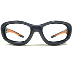 Rec Specs Athletic Goggles Frames SLAM 643 Polished Blue Orange Wrap 52-... - £40.06 GBP