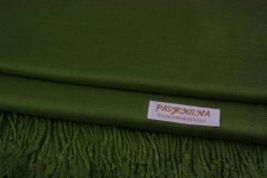 Deep Green Pashmina Womens Solid 78x28 Silky Shawl Wrap Wool Feel Blend Scarf - £14.37 GBP