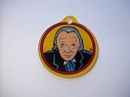 Doctor Who Pinball Machine Promo Plastic Keychain William Hartnell Bally... - $11.33