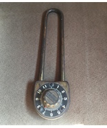 Vintage 40s Slaymaker long combination padlock - $15.00