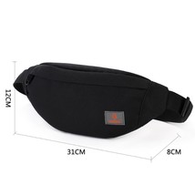 TINYAT Man belt pouch canvas waterproof waist pouch Phone Waist Pack Male Sports - £38.02 GBP