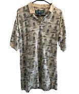 Vtg 90&#39;s Big Dogs Golf Polo Shirt Men’s Size XL All Over Print AOP Golfi... - €24,39 EUR