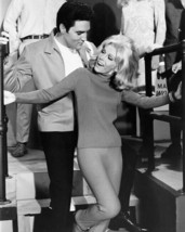 Speedway Elvis Presley romances Nancy Sinatra 8x10 inch photo - £7.79 GBP