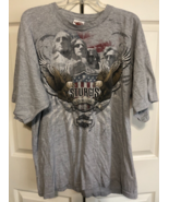 Harley Davidson 2XL Gray Sturgis 2012 Black Hills Rally Motorcycle Mens ... - $20.31 CAD