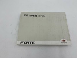 2016 Kia Forte Owners Manual Handbook OEM K01B17023 - $31.49