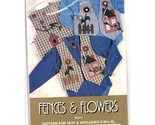Indygo Junction Designs Misses S to XL Fences and Flowers Vest Sewing Pa... - $7.30