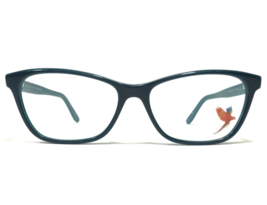Maui Jim Eyeglasses Frames MJO2114-58 Polished Blue Cat Eye 53-16-135 - £36.20 GBP