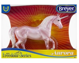 Breyer classic size Unicorn Aurora 62059 beautiful Very Well Done - £18.97 GBP