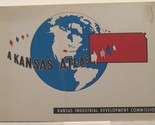 A Kansas Atlas 1952 Industrial Development Commission Cartography George... - $222.52