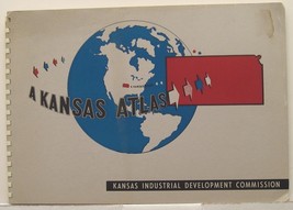 A Kansas Atlas 1952 Industrial Development Commission Cartography George... - £175.04 GBP