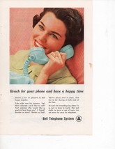 Bell Telephone System Vintage 1959 Print Ad  - £6.04 GBP