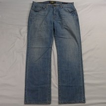 Lucky Brand 36 x 32 221 Original Straight Light 100% Cotton Denim Jeans - £17.57 GBP