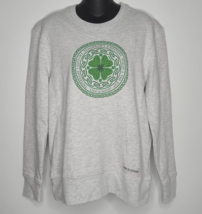 Life is Good Sweatshirt Womens Medium Lucky Charm Four Leaf Clover Pullover - $24.99