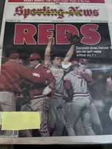 The Sporting News Cincinnati Reds World Series Champ Barry Bonds October 29 1990 - £9.82 GBP