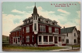 Jersey Shore PA NYC And City YMCA 1912 To Liberty Pennsylvania Postcard D43 - £5.51 GBP