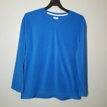 Izod Sweatshirt Mens XL Blue Long Sleeve  - $12.68