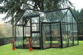 10&#39;3&quot; x 13&#39; Janssens Junior Victorian Orangerie Greenhouse - Free Shipping - £7,863.55 GBP