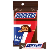 Snickers Chocolate 4 Pack 208g/7.33oz, Exp:2025 - £10.19 GBP