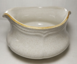 Baroque HearthSide Gravy Boat Double Spout  20oz Sauce Server Stoneware Cottage  - £6.34 GBP